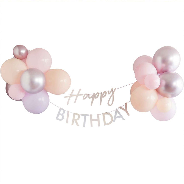 Mix It Up Bunting Happy Birthday with Balloons Pack of 29