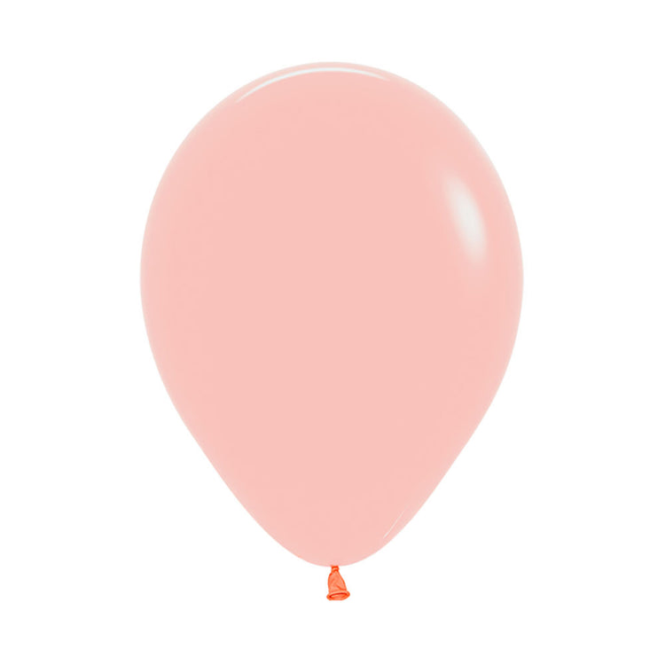 Sempertex 12cm Pastel Matte Melon Latex Balloons Pack of 50