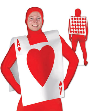 Alice in Wonderland Plastic Card Suit Vest