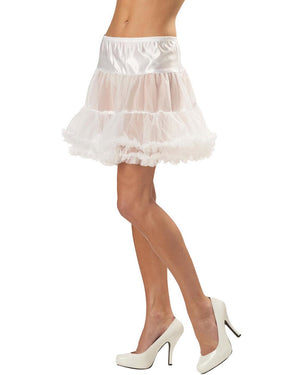 White Ruffled Petticoat