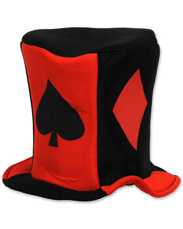 Casino Card Suit Fabric Hat