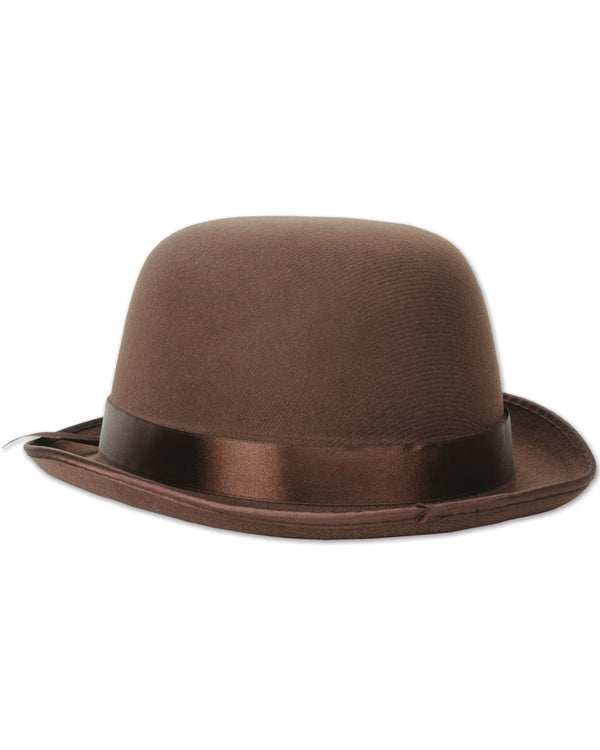 20s Brown Bowler Hat