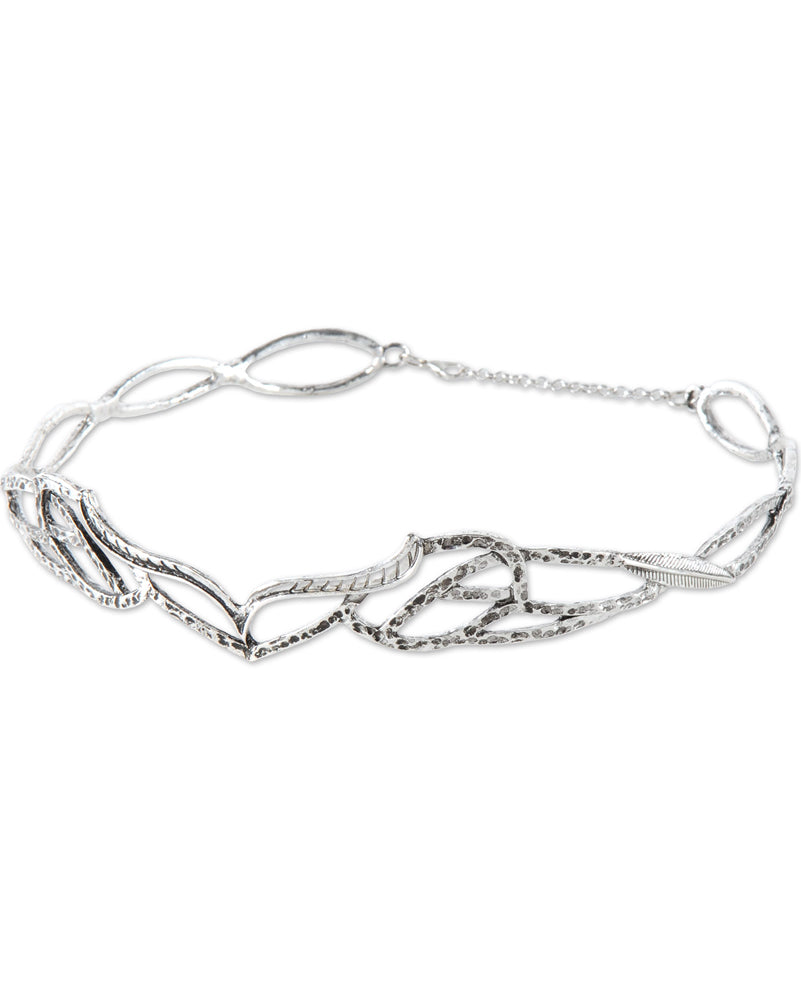 Fantasy Silver Metal Crown