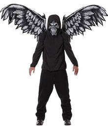 Fallen Angel Halloween Mask and Wings