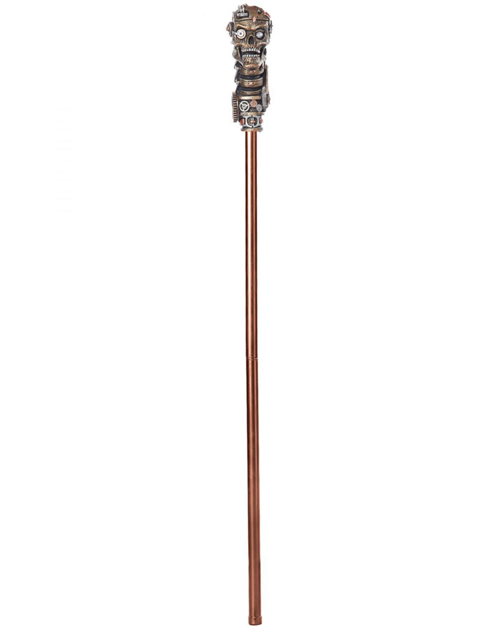 Steampunk Skull Cane 1m
