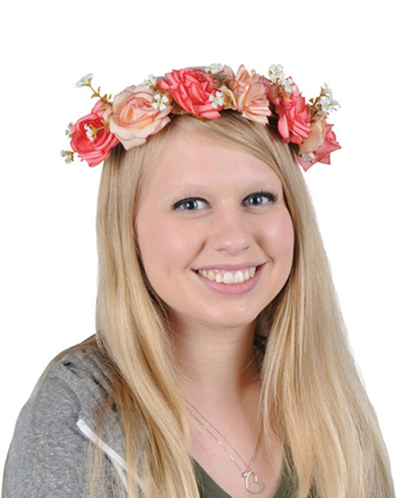Floral Pink Crown
