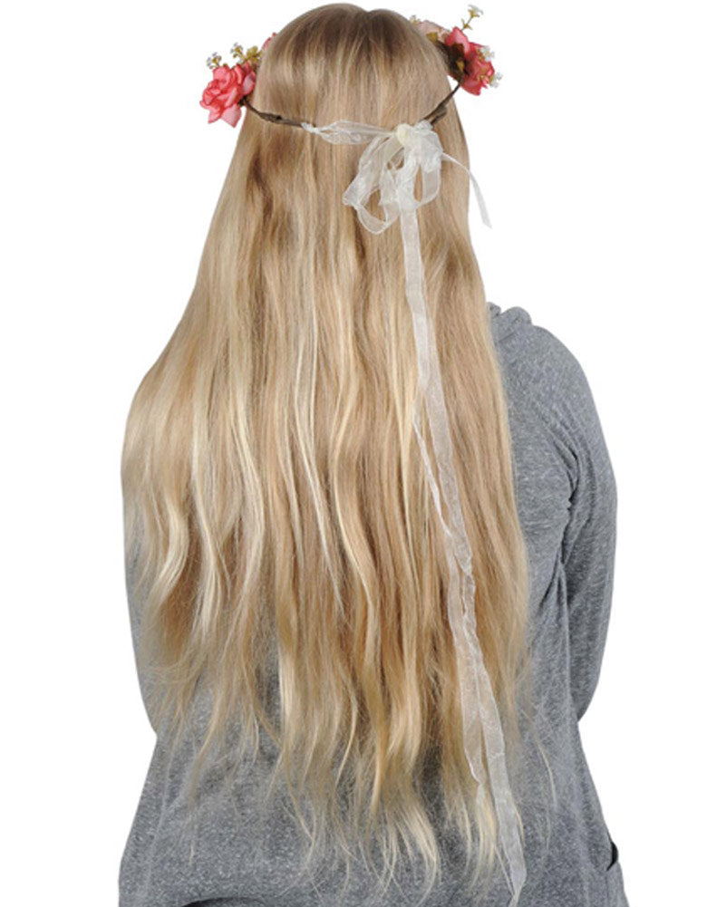 Floral Pink Crown