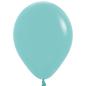 Sempertex 12cm Fashion Aquamarine Green Latex Balloons 037 Pack of 50
