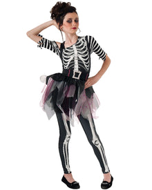 Skelee Ballerina Girls Halloween Costume