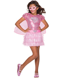 Supergirl Sequin Girls Costume