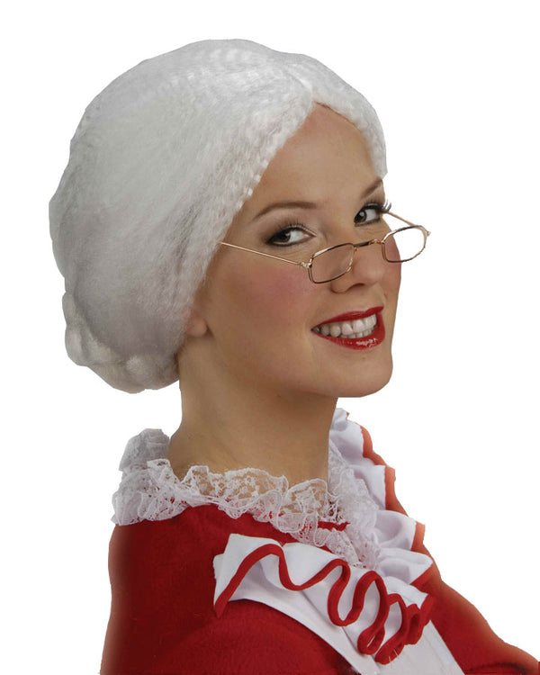 Christmas Mrs Claus Wig