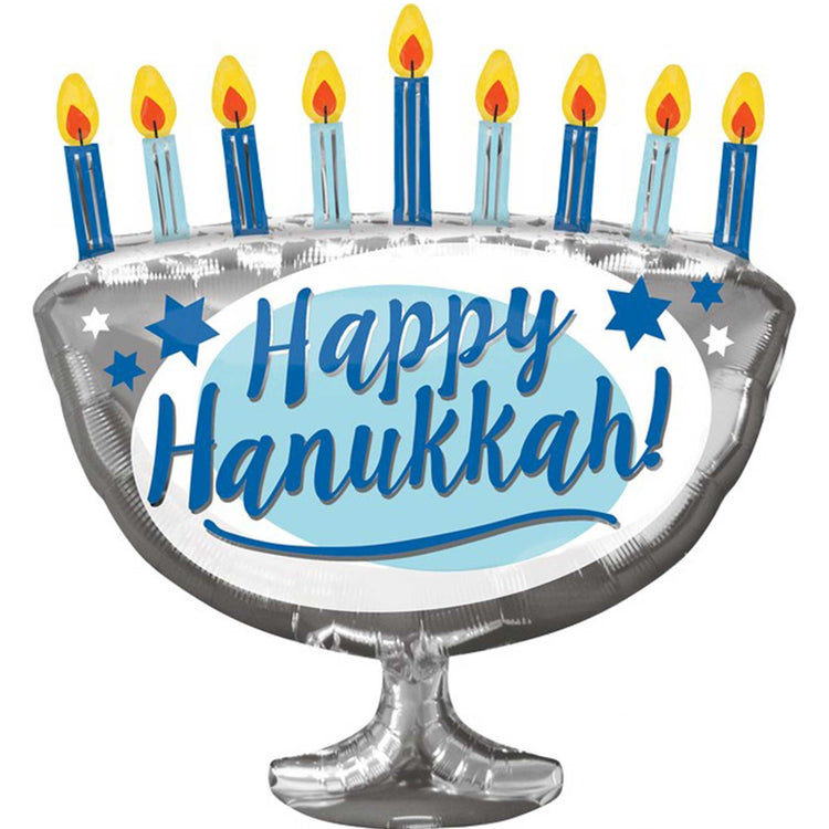 SuperShape XL Happy Hanukkah Menorah P30