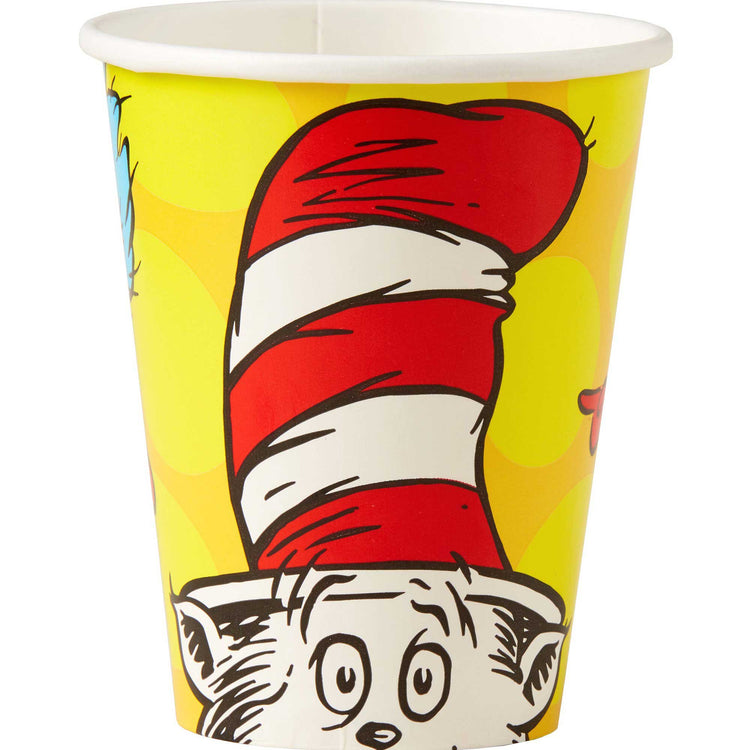 Dr Seuss 266ml Cup Pack of 8