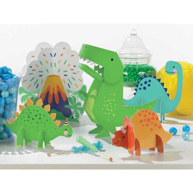 Dino-Mite Party Dinosaur Table Decorating Centrepiece Kit Pack of 5