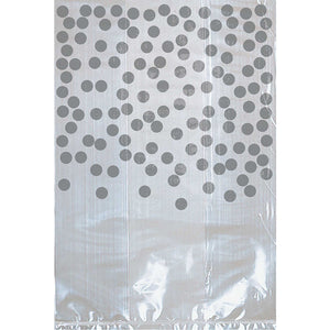 Party Cello Bags & Silver Dots Pack of 25