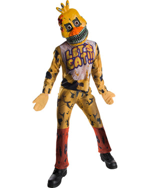 Five Nights at Freddys Nightmare Chica Kids Costume