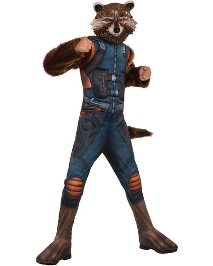 Guardians of the Galaxy Rocket Raccoon Deluxe Boys Costume