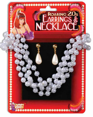 20s Pearl Teardrop Jewellery Set