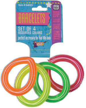 80s Neon Coil Bracelets