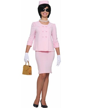 Pink Jackie O 60s Lady Womens Costume