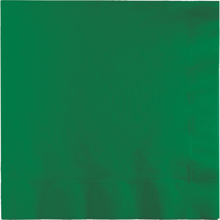Emerald Green Lunch Napkins Pack of 50