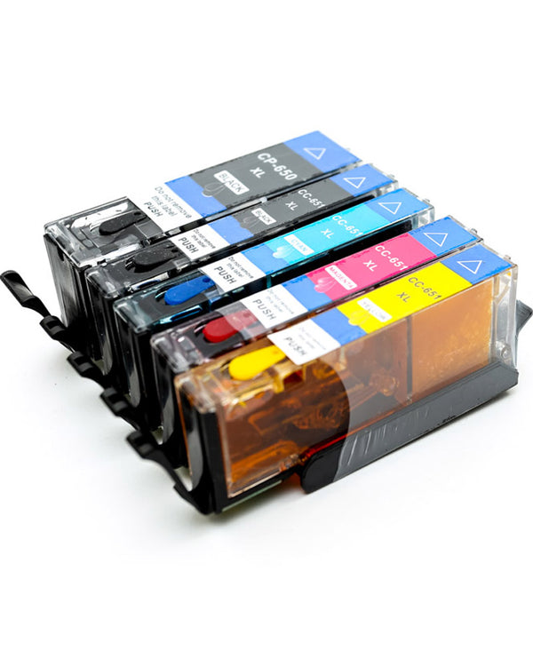 650 Edible Ink Cartridges Pack of 5