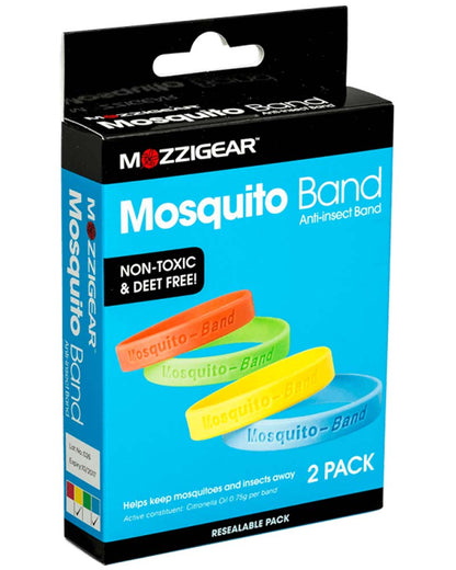 Mozzigear Night Glo Adult Mosquito Bands Pack of 2