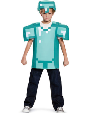 Minecraft Armour Classic Kids Costume
