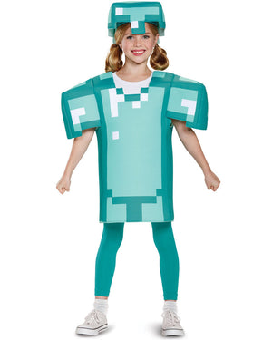 Minecraft Armour Classic Kids Costume