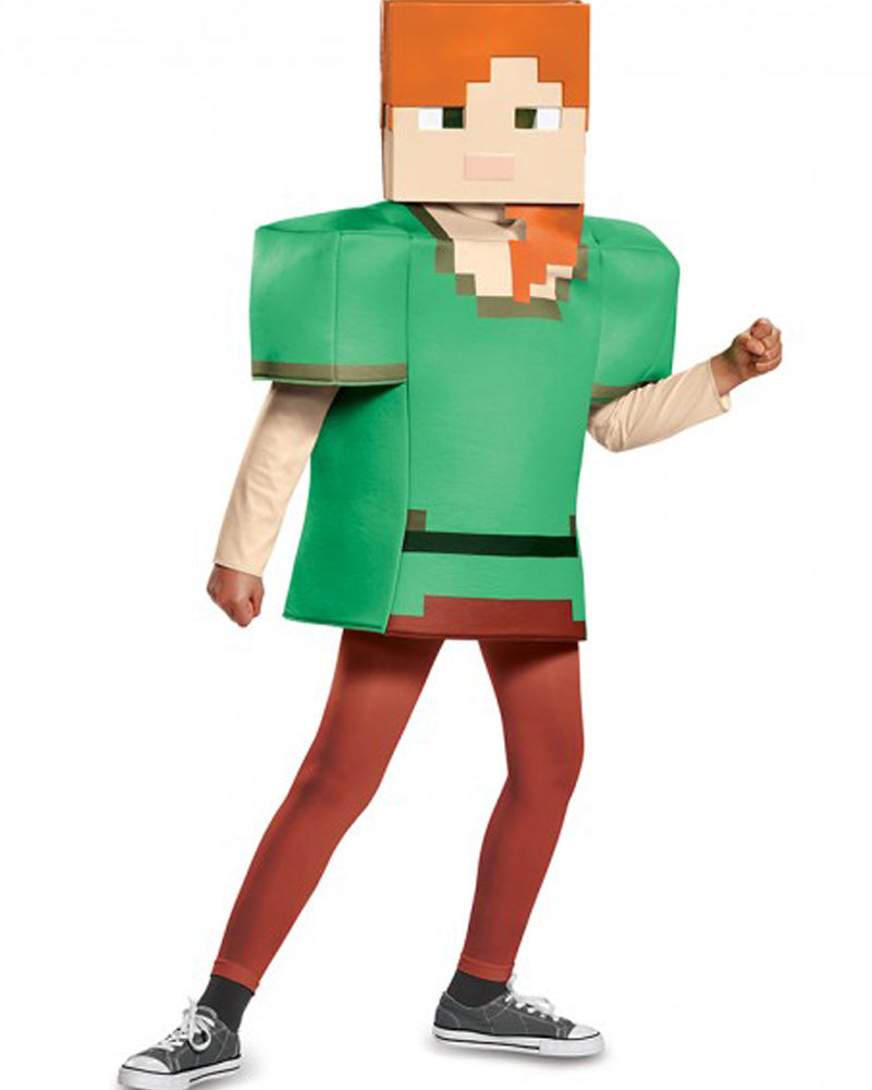Minecraft Alex Classic Girls Costume