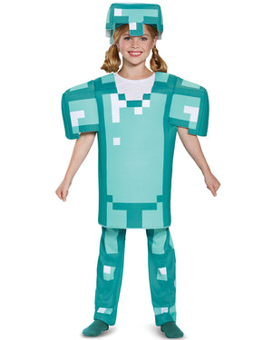 Minecraft Armour Prestige Kids Costume
