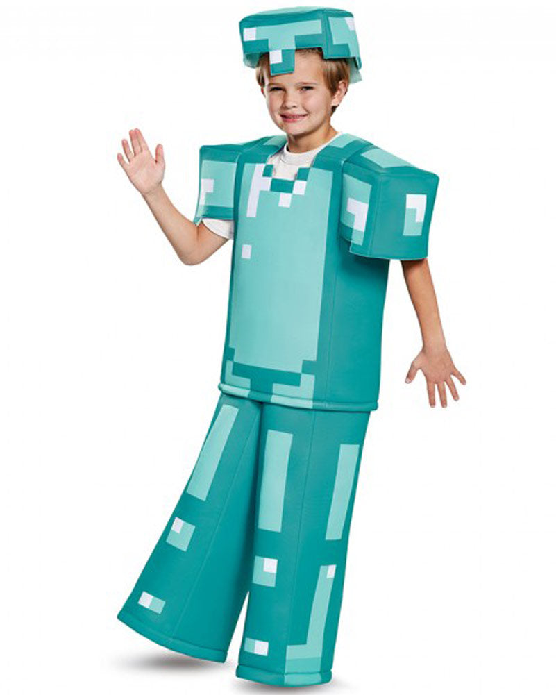 Minecraft Armour Prestige Kids Costume