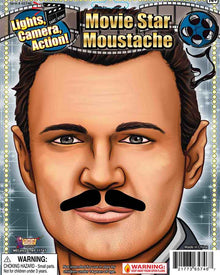 Movie Star Black Moustache