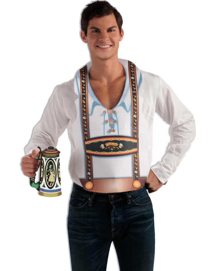 Oktoberfest Vest Mens Costume