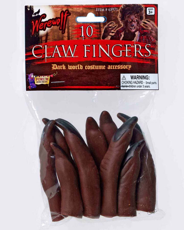 Werewolf Brown Claws Pack of 10