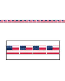 American Flag Party Tape