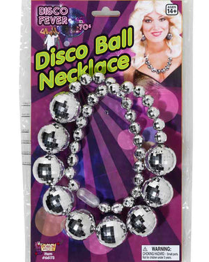 70s Disco Ball Necklace