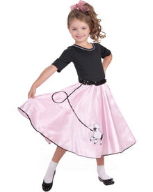 50s Pretty Poodle Princess Girls Costume