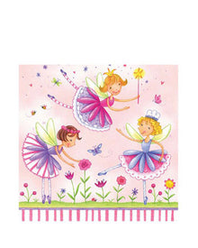 Garden Fairy Party Napkins Pack of 16