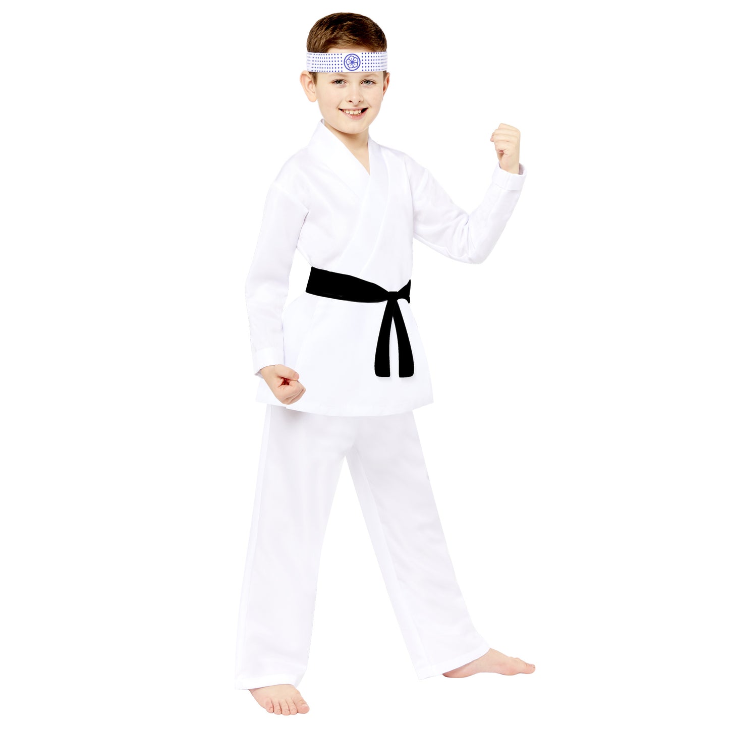 Miyagi De Karate Kids Costume 12-14 Years
