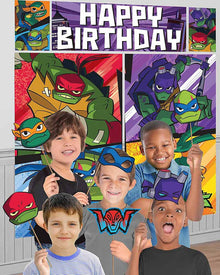 Teenage Mutant Ninja Turtles Scene Setter with Props