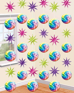 70s Hanging String Decorations