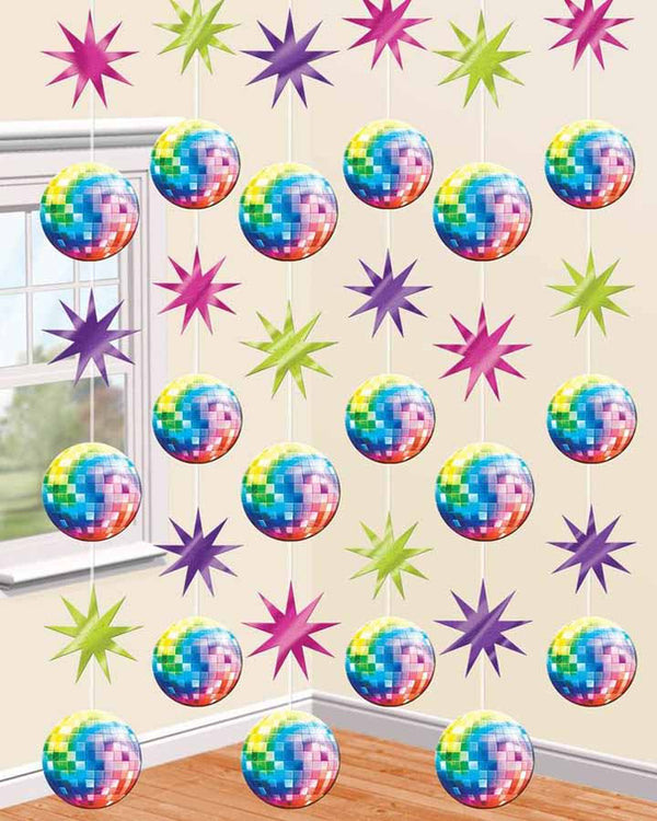 70s Hanging String Decorations