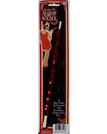 Red Sequin Cigarette Holder
