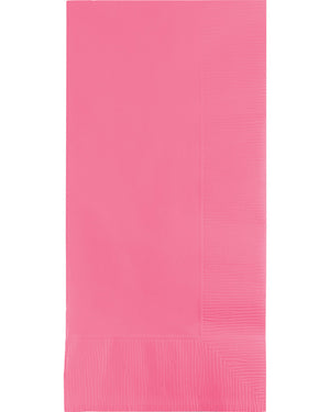 Candy Pink Dinner Napkins Pack of 50
