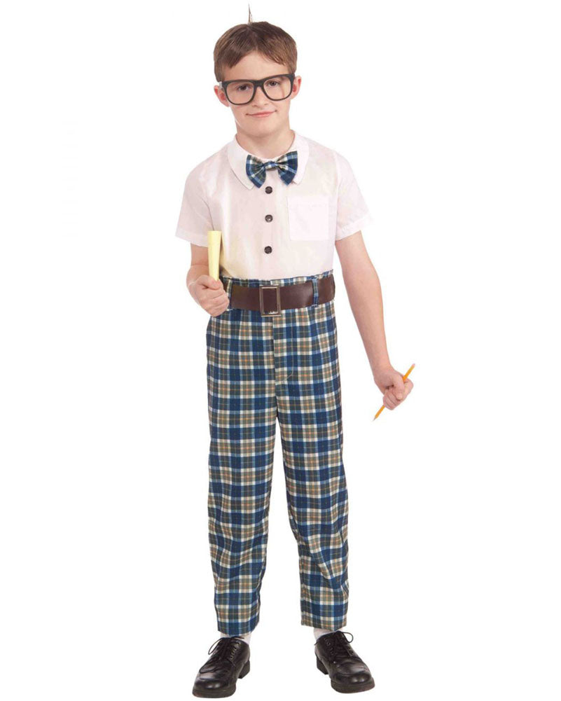 Class Nerd Boys Costume