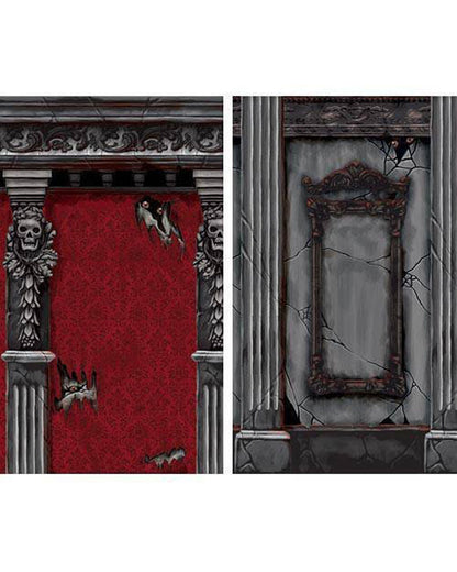 Gothic Mansion Scene Setter 12m
