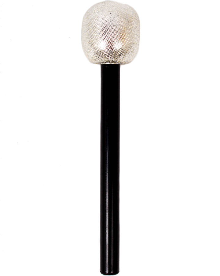 Silver Rockstar Microphone