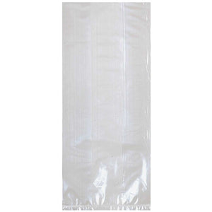 Cello Party Bags Small - White Pack of 25