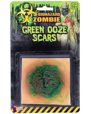 Biohazard Zombie Green Ooze Scar